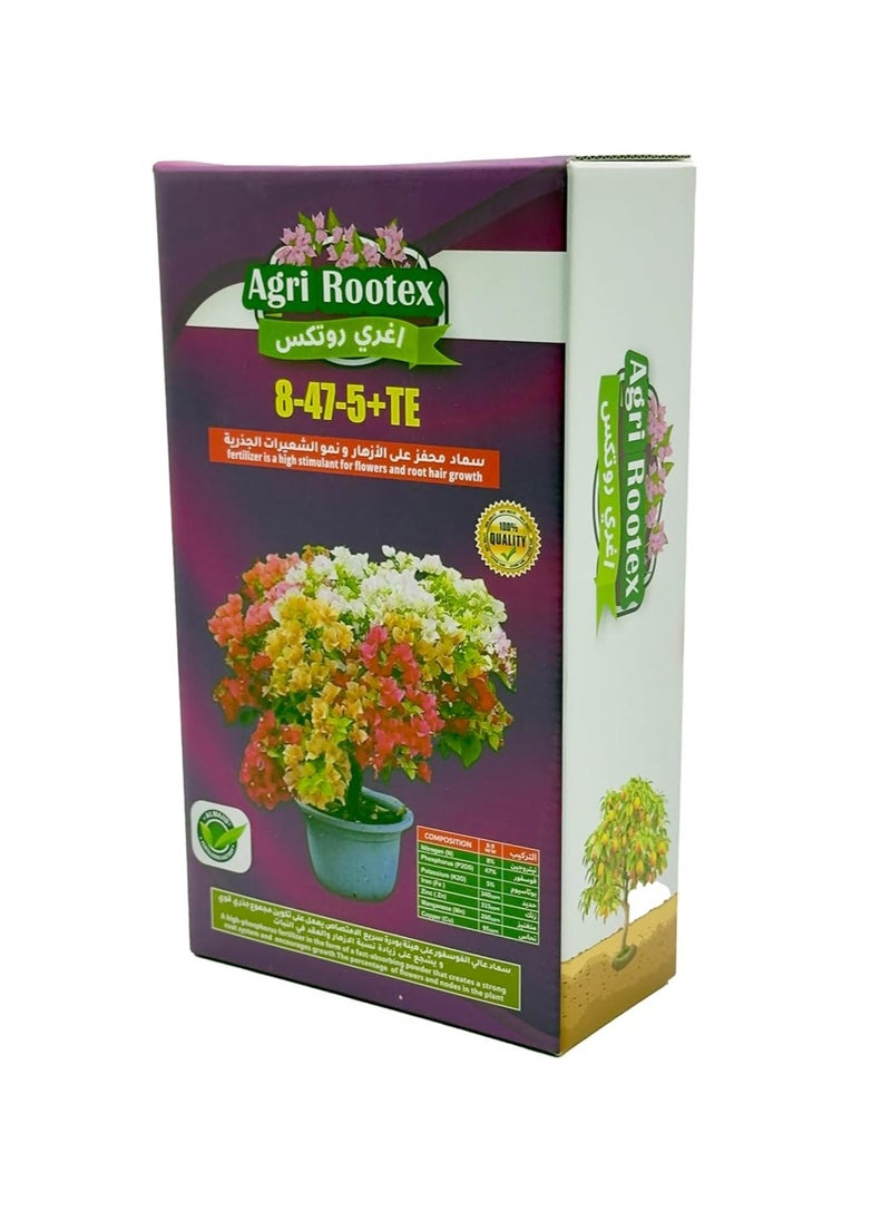 Generic AGRI ROOTEX, 8-47-5+TE High Phosphorus Fertilizers For A Strong Root System & For Flowering Plants 1KG, Enhances Flower Bud Development, Leading to Higher Yields  - Image 3