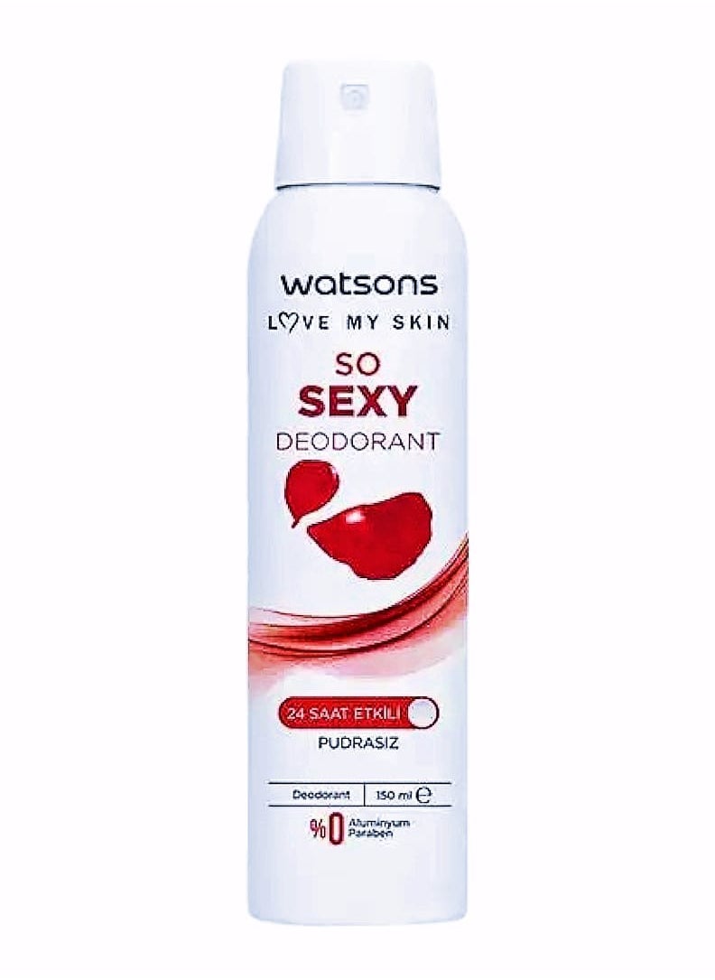 Watsons Deodorant Powder Free, 150 ml 