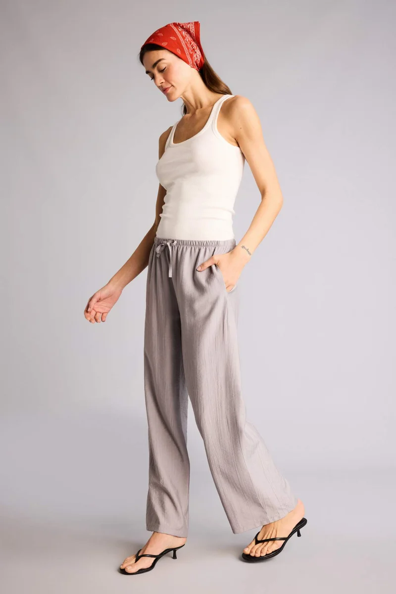Defacto Wide Leg Trousers