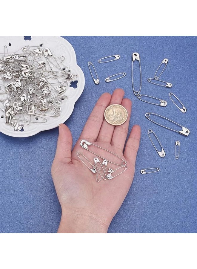 VITION 260pcs Safety Pins with Organizer Box, Assorted Sizes Stainless Steel Safety Pins for Sewing, Crafts, Fabric and Emergency Use - Image 5