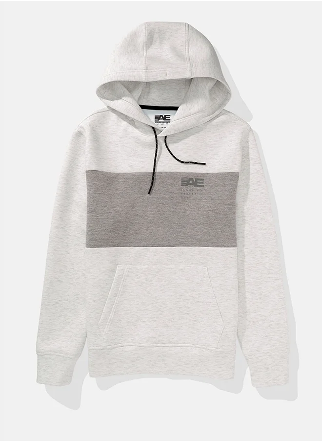 امريكان ايجل Colorblock Logo Sweatshirt
