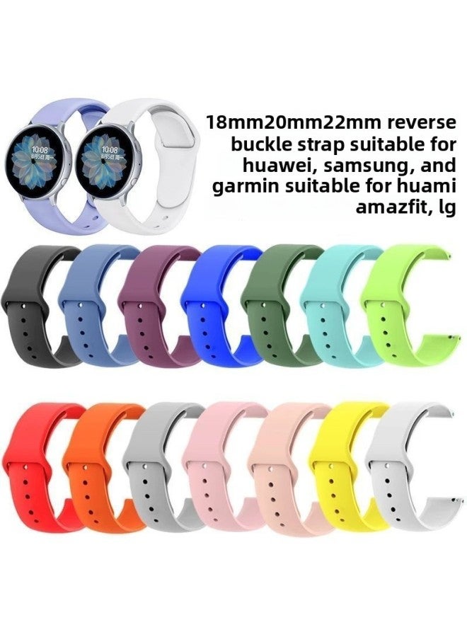 Loquat For Huawei Gt4 Strap Gt3 Sports Gt2 Silicone Gt For Huawei Watch3pro Wristband Anti-buckle Glory Gs-Color:Strap With Earrings 【midnight Blue】 Without Watch - For Huawei Ultimate Extraordinary Master  - Image 5