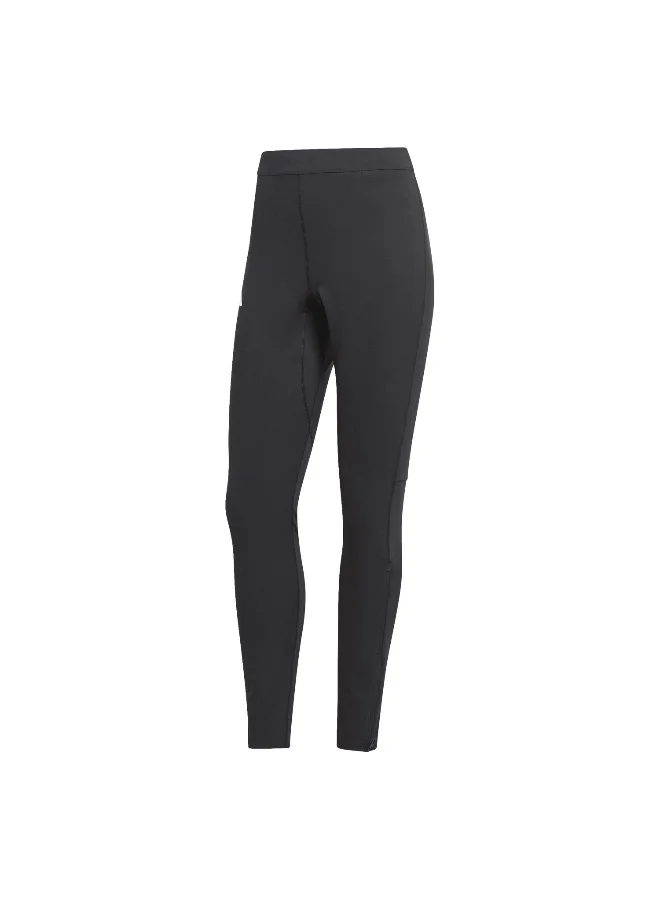 Adidas Adidas Adizero E L Tgt Black Running Tights For Men XS