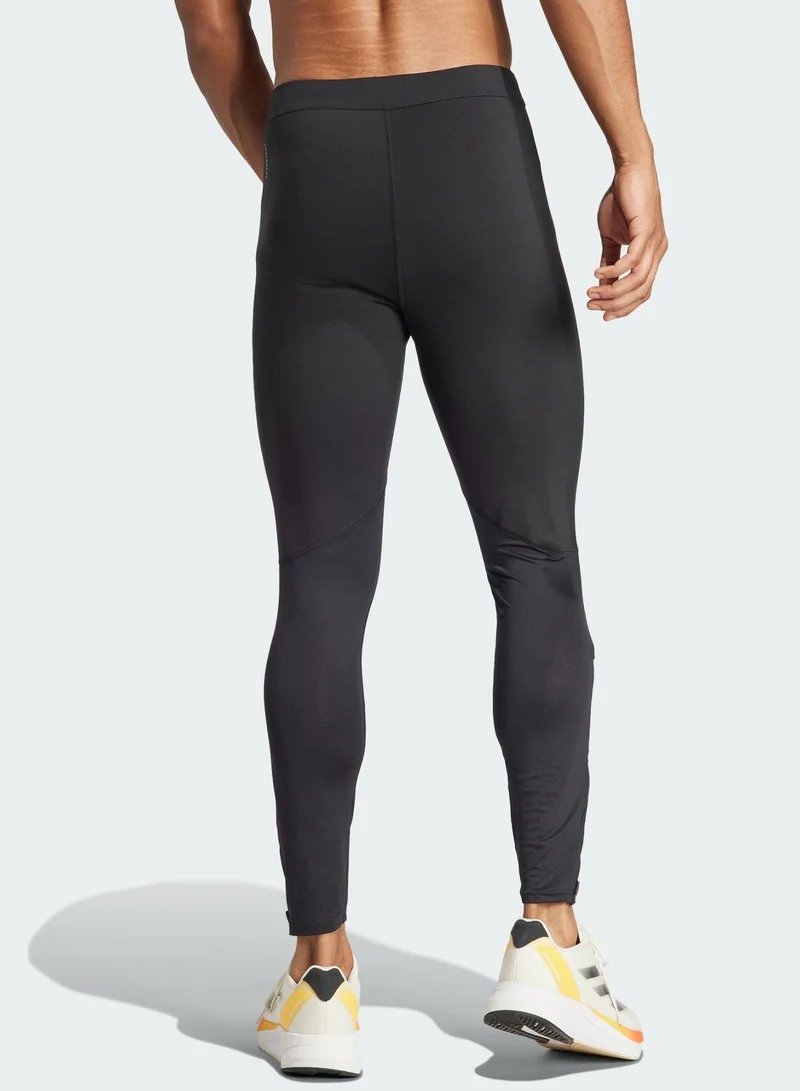 Adidas Adizero E L Tgt Black Tights (1/1) Tights For Men
