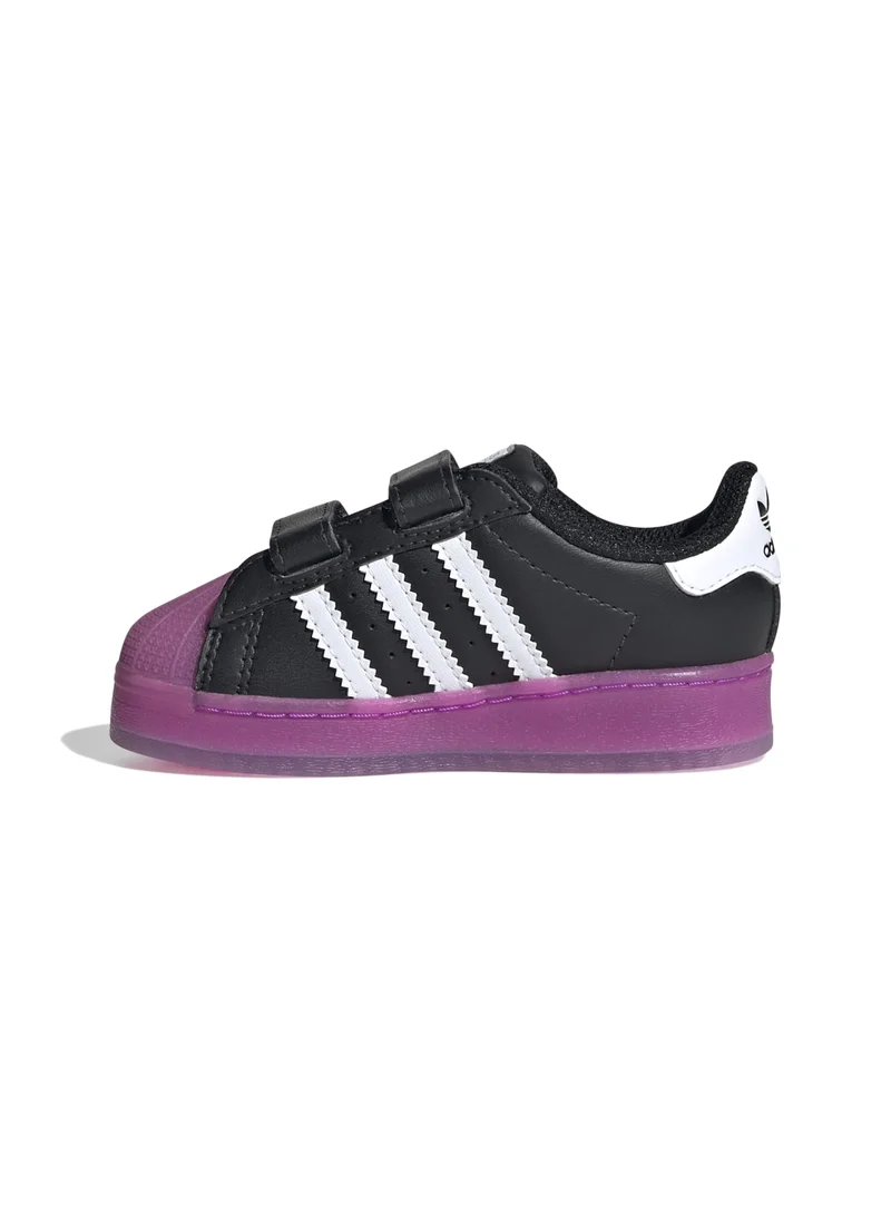 اديداس adidas SUPERSTAR CF I Black Originals Kids Shoes