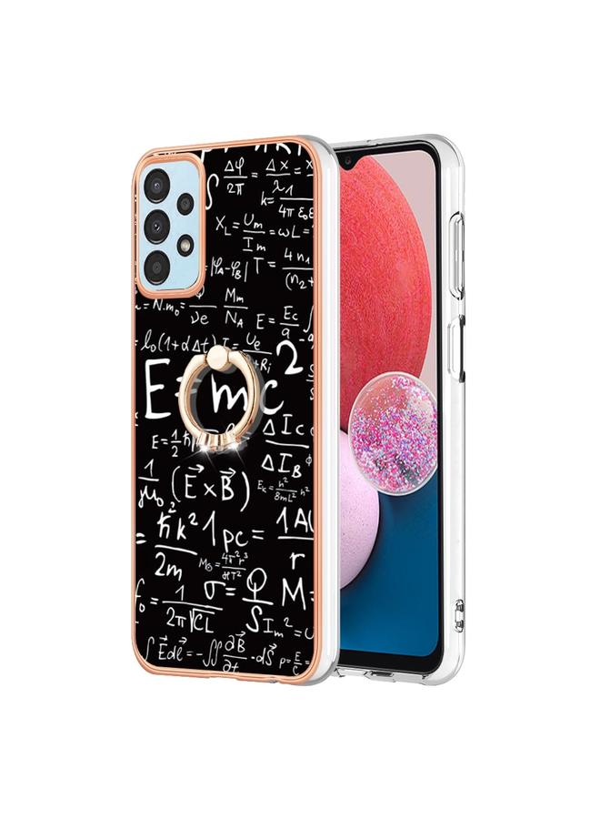 S-TOP Case For Samsung Galaxy A53 5G Electroplating Dual-side IMD Phone Case with Ring Holder - Image 2