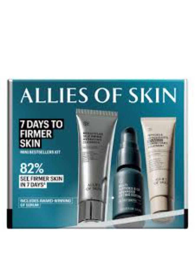 Allies Of Skin 7 Days to Firmer Skin Anti Aging Skincare Kit - Image 1