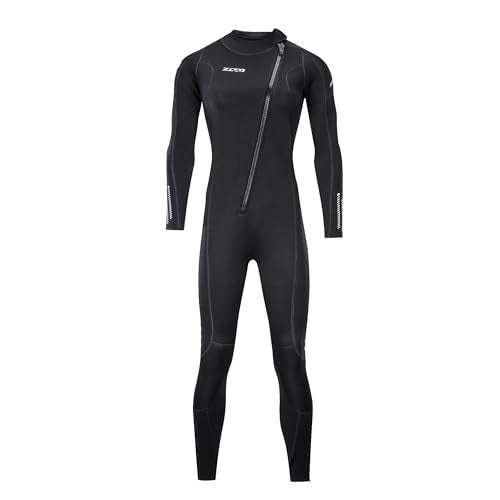 ZCCO Ultra Stretch 3mm Neoprene Wetsuit, Front Zip Full Body Diving Suit, one Piece for Men & Women-Snorkeling, Scuba Diving Swimming, Surfing - Image 3