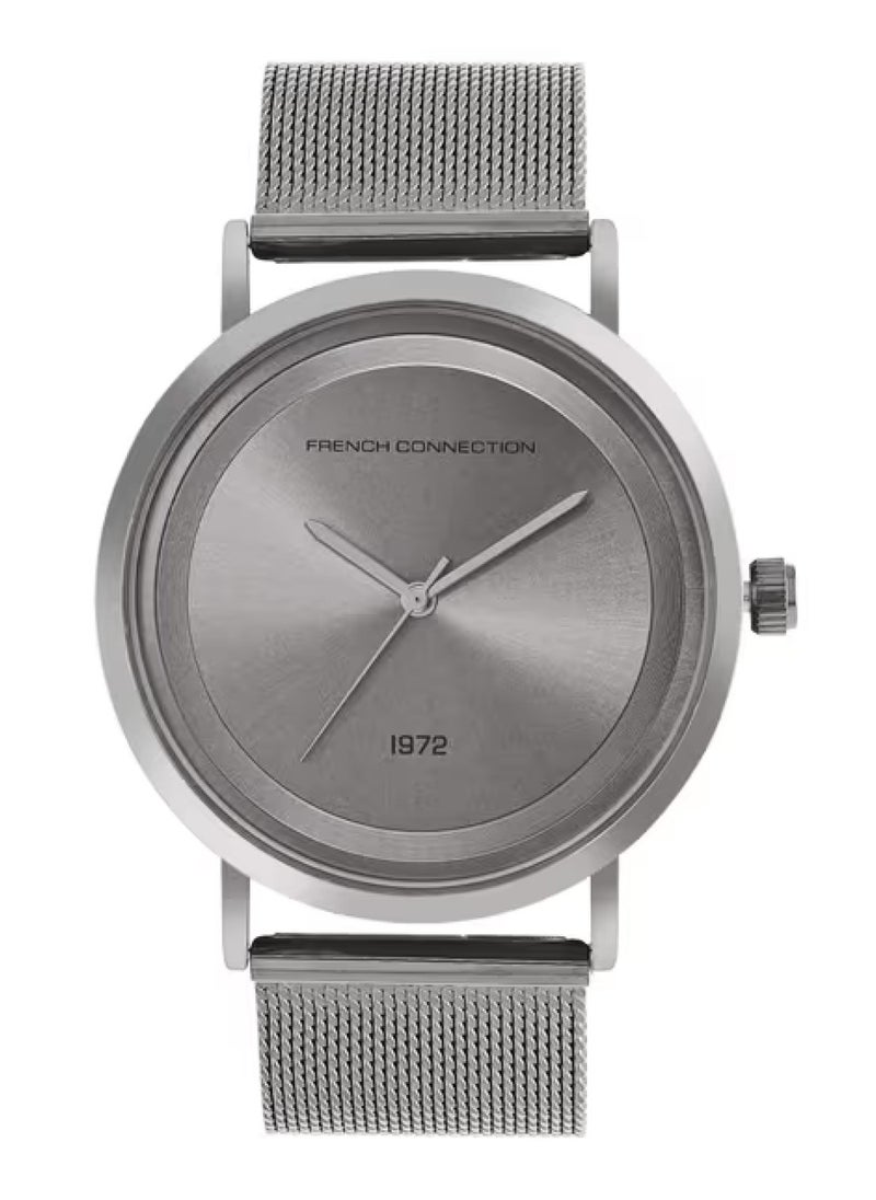 French Connection - Men Steel Bracelet Style Straps Analogue Watch FCN00043E - Image 1