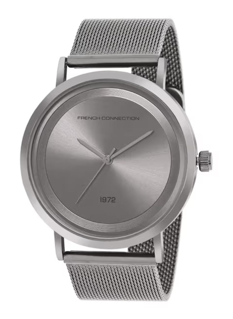 French Connection - Men Steel Bracelet Style Straps Analogue Watch FCN00043E - Image 1