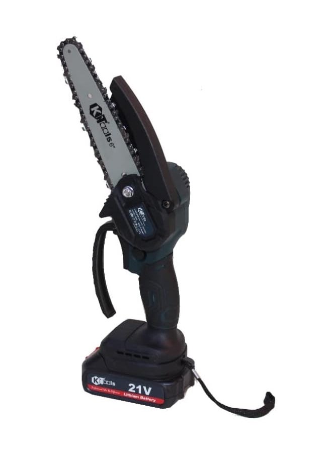 KiTools Cordless Chainsaw 21 V 6 Inch  - Image 1
