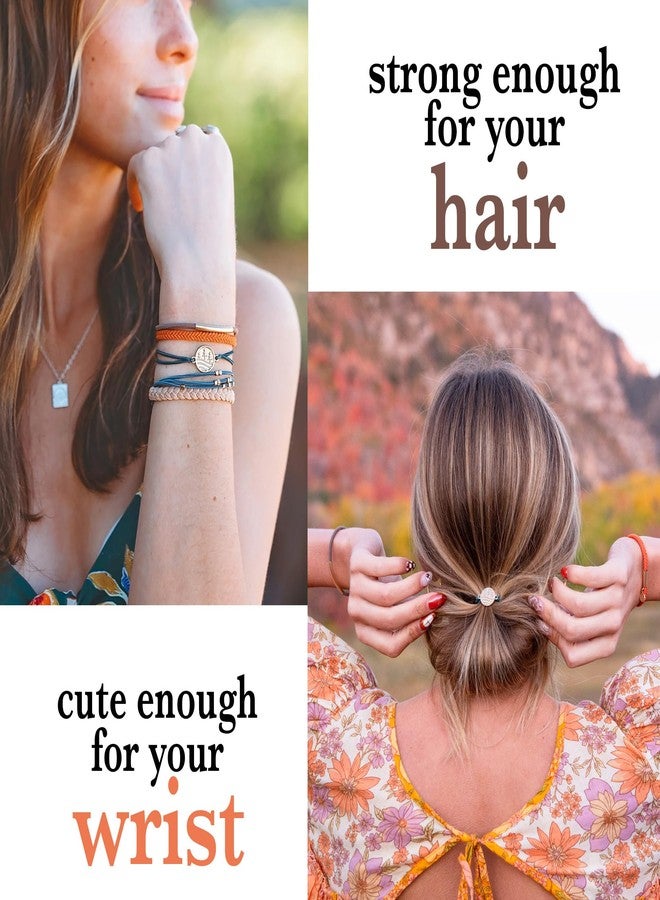 K'lani Hair Tie Bracelets for Women - Elastic Hair Bands That Double as Stylish Jewelry - Discover - Medium - Image 2