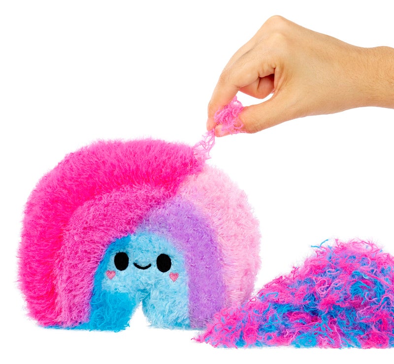 Fluffie Stuffiez MGA Fluffie Stuffiez Small Collectible Plush - RAINBOW - Suprise Reveal Unboxing with ASMR Fidget DIY Fur Pulling, Ultrasoft Fluff - Great for Kids Ages 4+ - Image 1