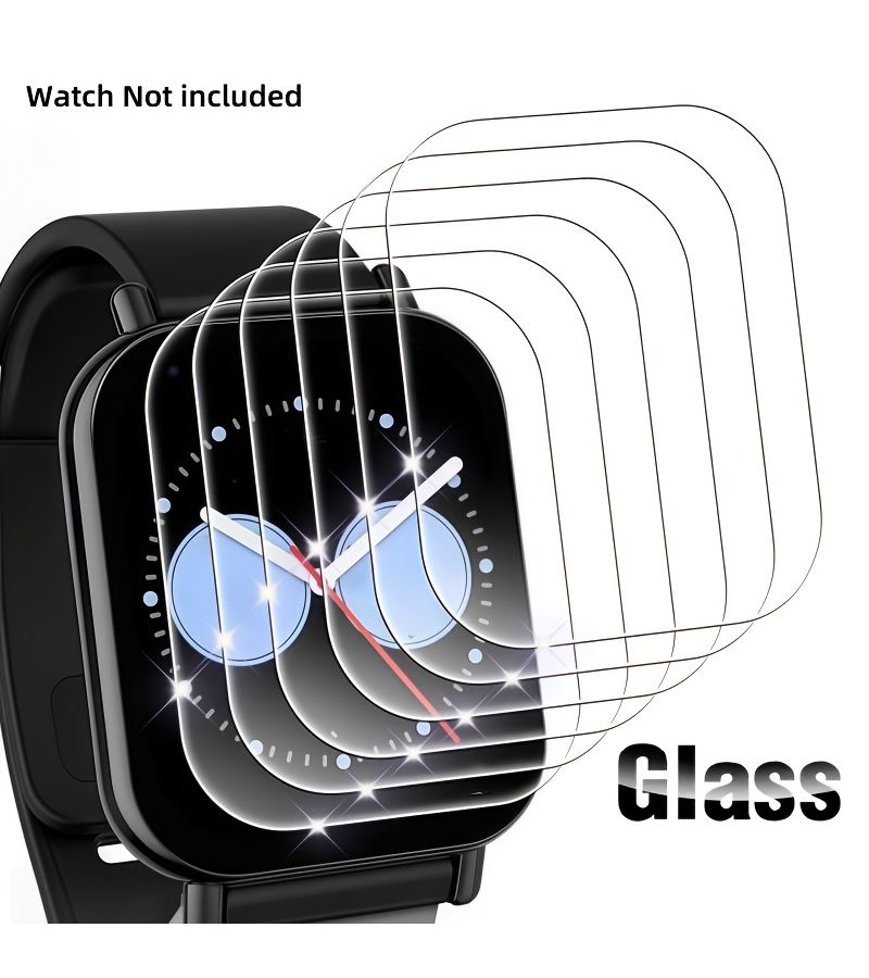 For Xiaomi 6Pcs Tempered Glass Screen Protector 9H Hardness Anti Fingerprint HD Clear - Image 1