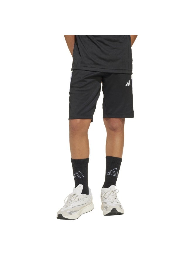 Adidas Adidas J Hot Sho Black Shorts (1/2) Shorts For Kids - Image 2
