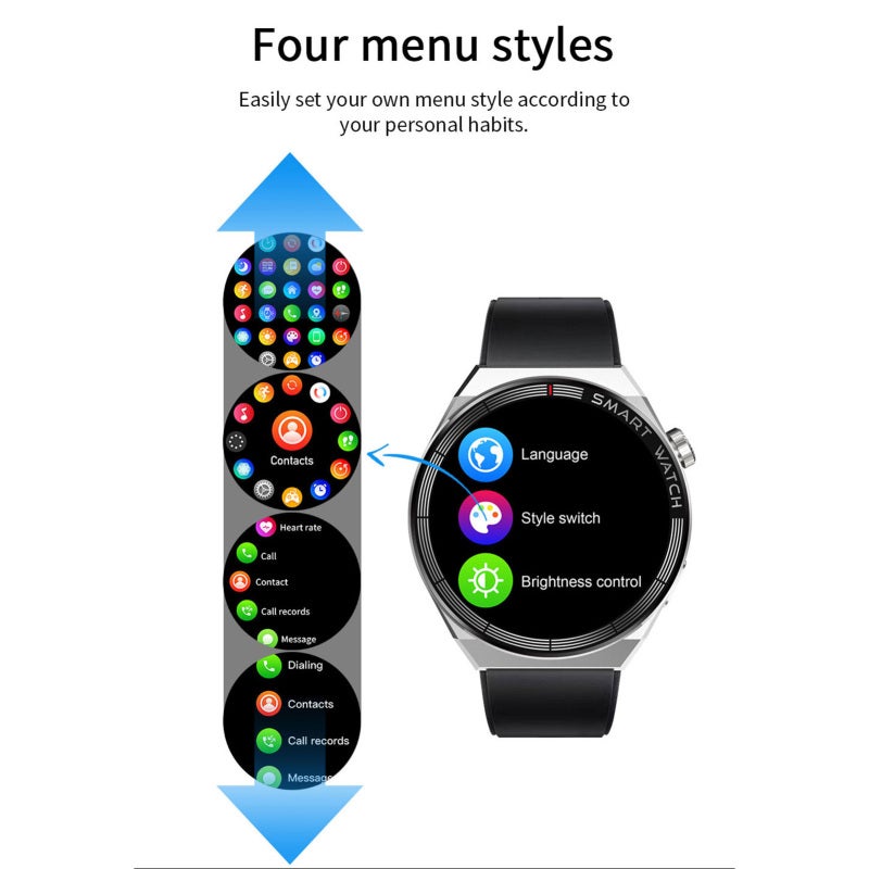 Smart Watch: 1.85" HD Display, 92% Screen Ratio, 416×416 Pixels - IP67 Waterproof, 45-Day Standby Time Sports Watch for Android & IOS Users - Image 5