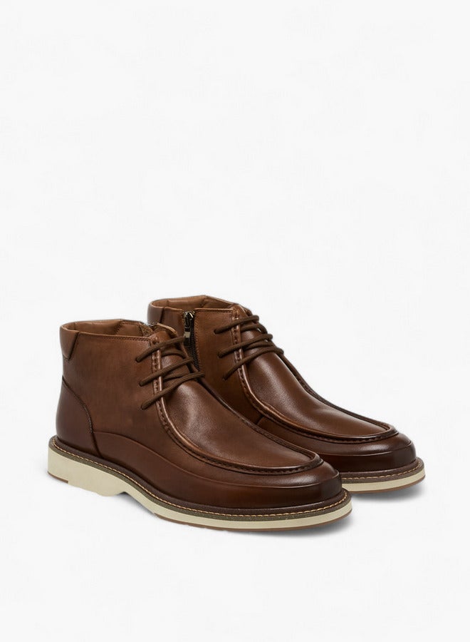 دوتشيني أحذية تشوكا رجالية برباط - Image 3