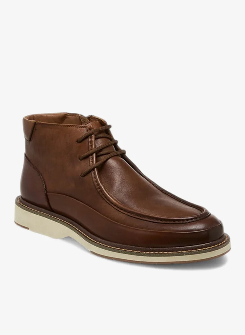 DUCHINI Men's Lace-Up Chukka Boots
