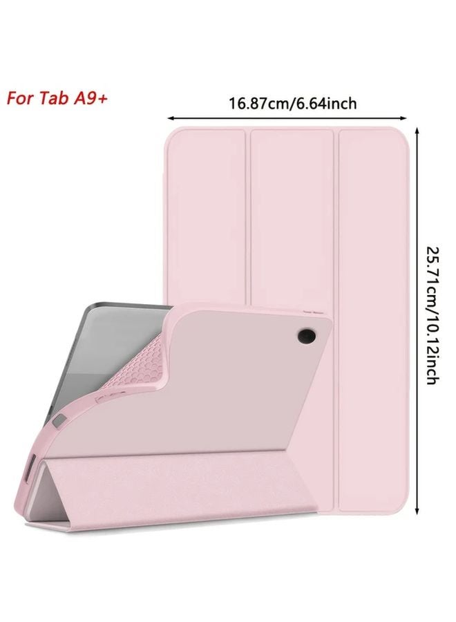 Dark Green Silicone Case for Samsung Galaxy Tab A9 8.7 Inch 2023 X110 X115 Protective Cover with Stand Auto Sleep Wake - Image 3