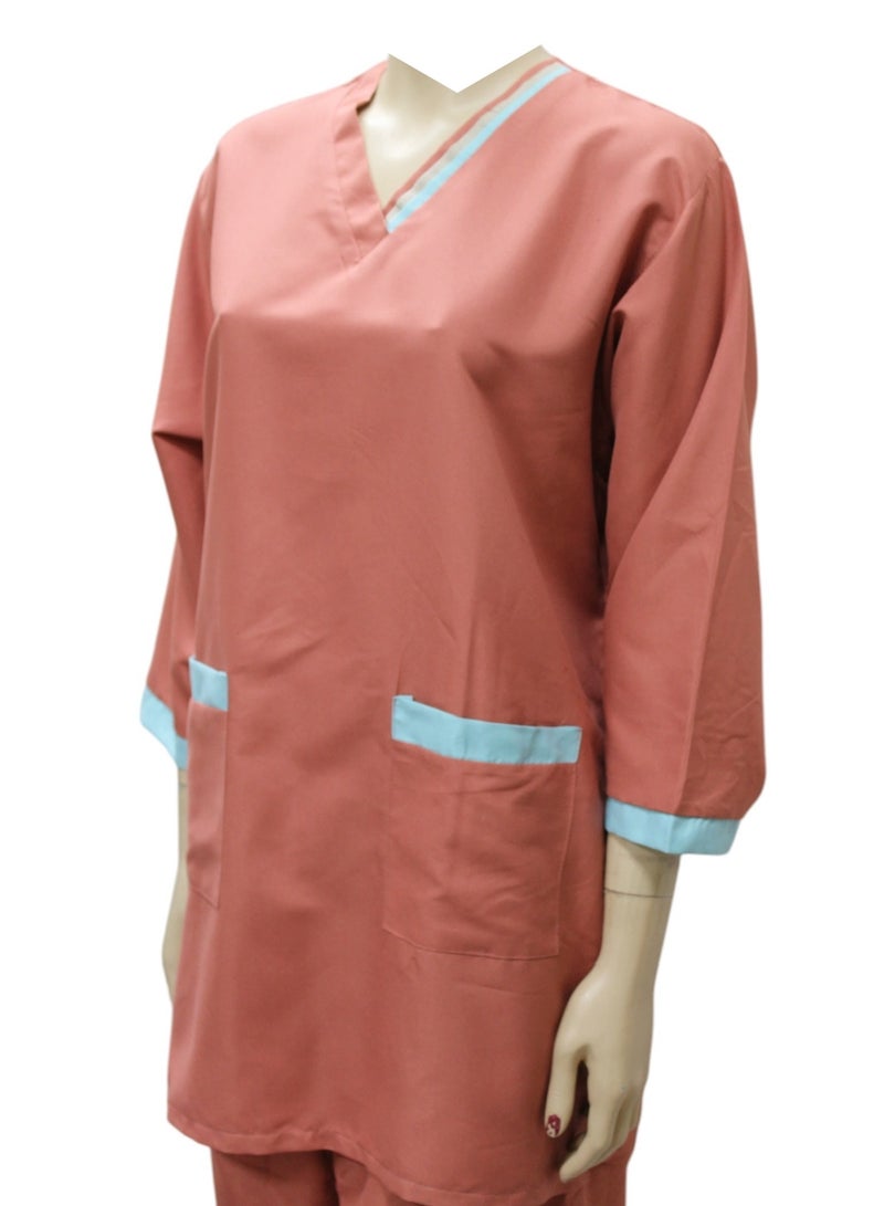 1home Housemaid Uniform Maid Nanny Scrub Suit 3 piece set  - Image 3
