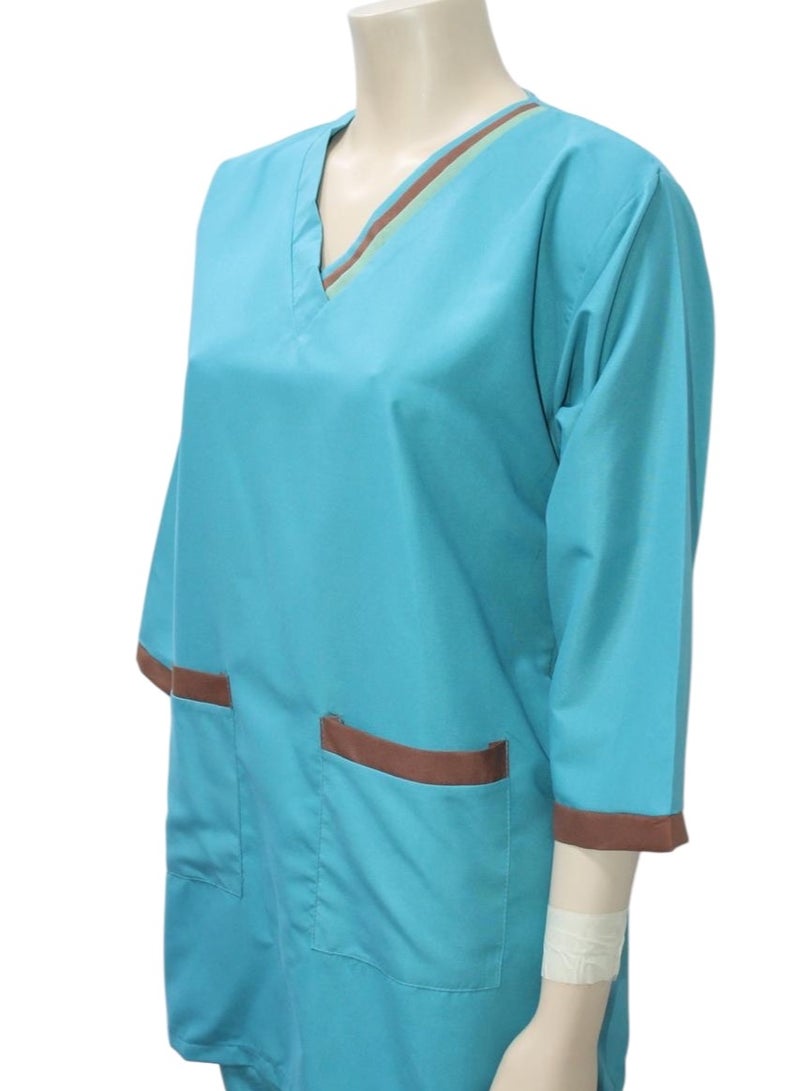 1home Housemaid Uniform Maid Nanny Scrub Suit 3 piece set  - Image 5