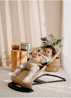 Portable Newborn Baby Balance Chair Rocker With 3-Point Harness, Beige - pzsku/ZB31EA20AD9661F391FFEZ/45/_/1726144993/139e9746-3faa-4740-a950-2e1c41318770