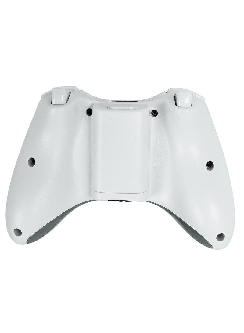 لوحة لعب لاسلكية 2.4 جيجاهرتز لتحكم Xbox 360 مع مهتز لتحكم Xbox 360 Slim ويندوز 10 7 8 جهاز كمبيوتر شخصي لعبة كونسول (أبيض) - Image 5