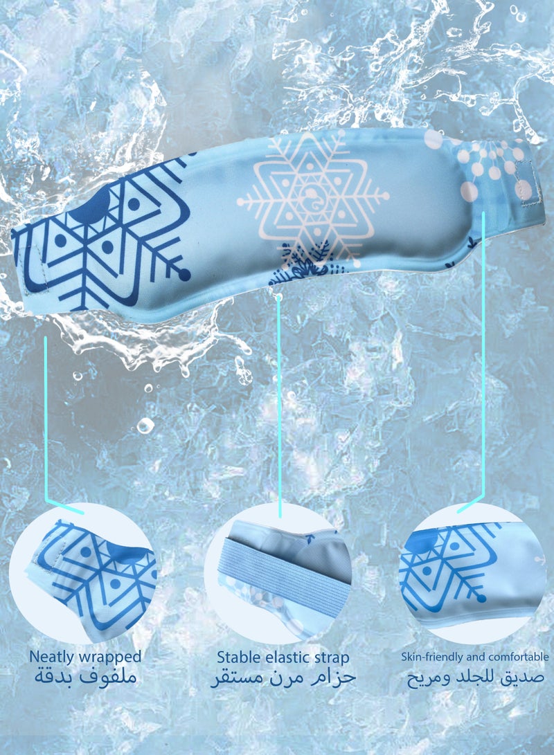 Cooling Forehead Patch - Room Temperature Use, Gentle Cooling - Washable & Eco-Friendly - Image 4