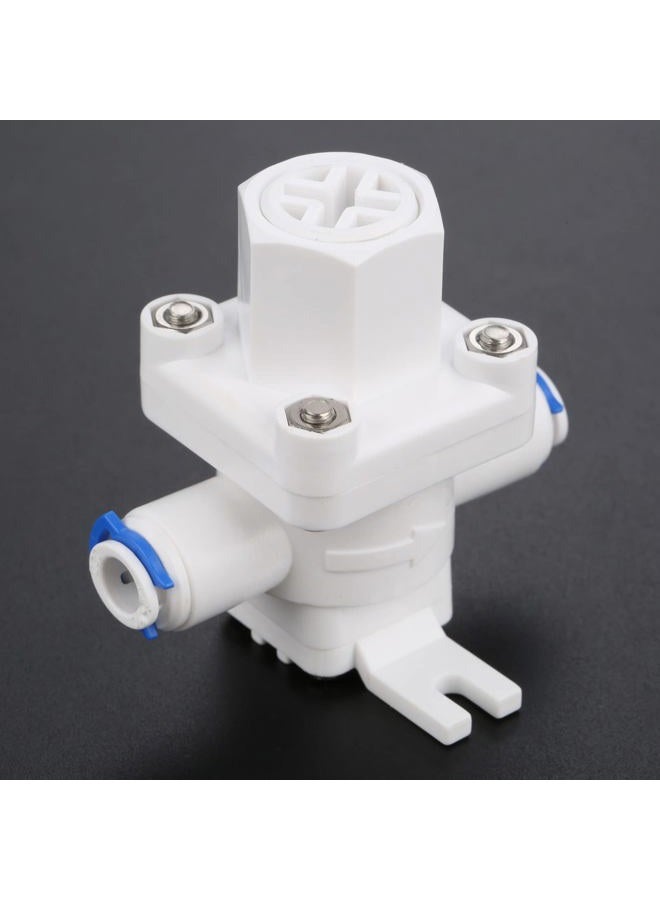 Yetaha RO Water Pressure Relief Valve Water Pressure Reducing Regulator 1/4" OD Hose Quick Connection RO Reverse Osmosis System Size:1/4"(6.4mm) OD Hose - Image 2
