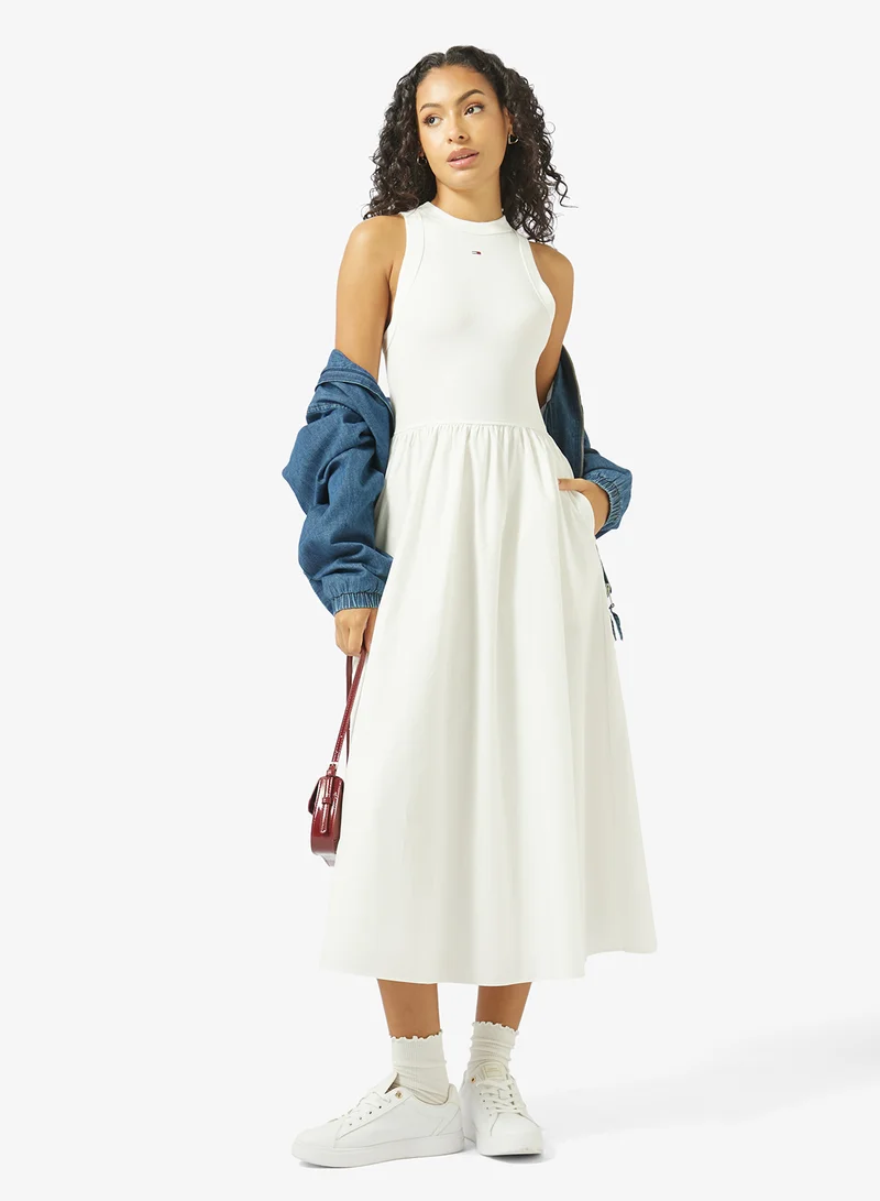 TOMMY JEANS  Casual  Rib Poplin Tank  Ext for Women | Best Price UAE