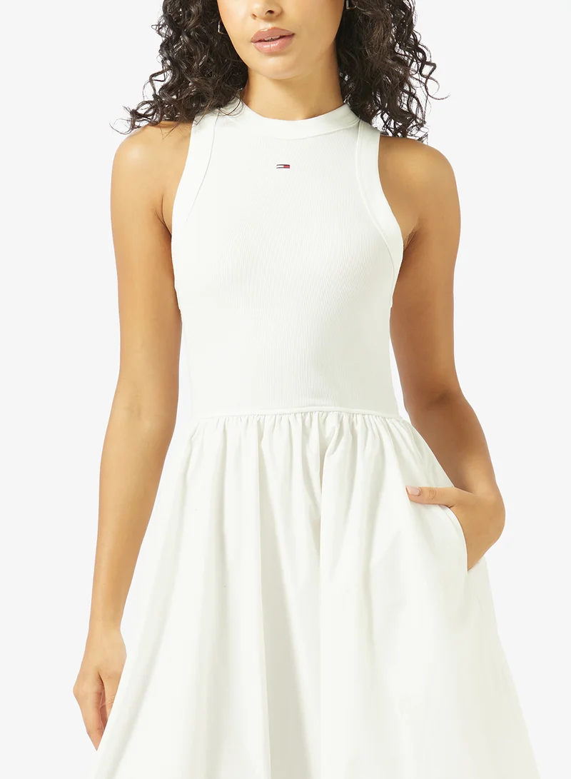 TOMMY JEANS  Casual  Rib Poplin Tank  Ext for Women | Best Price UAE