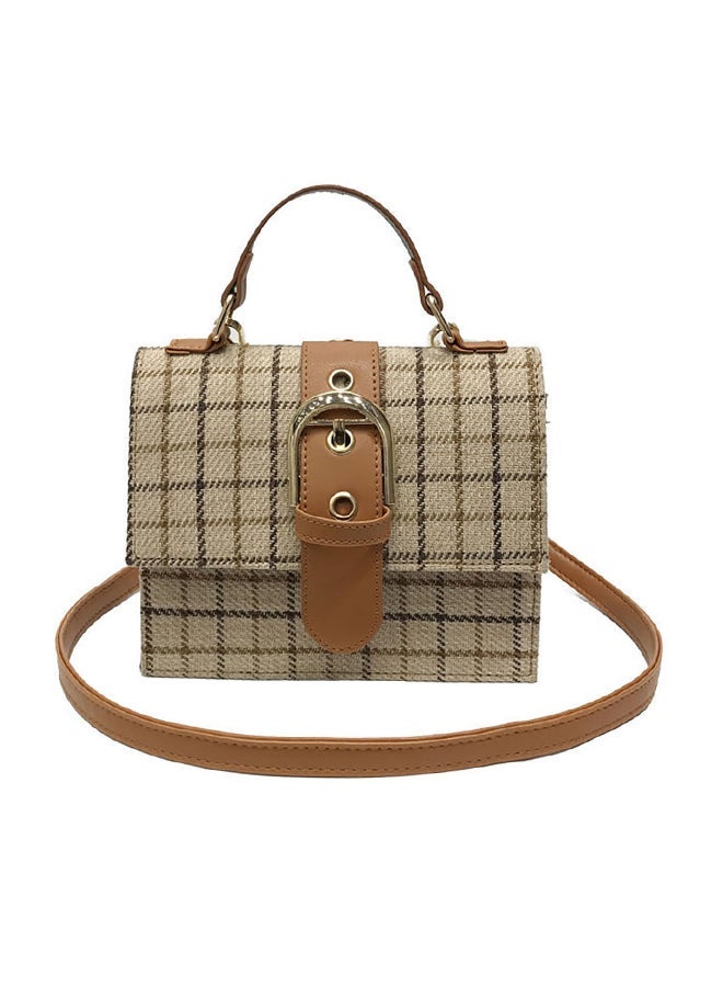 NIBEMINENT British Style Crossbody Handbag Multicolour - Image 1