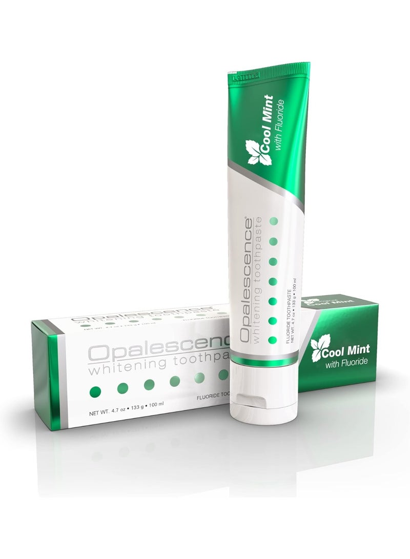 Opalescence Teeth Whitening Toothpaste Pack of 1 Fluoride Oral Care 4.7 Oz 100ml Cool Mint - Image 1
