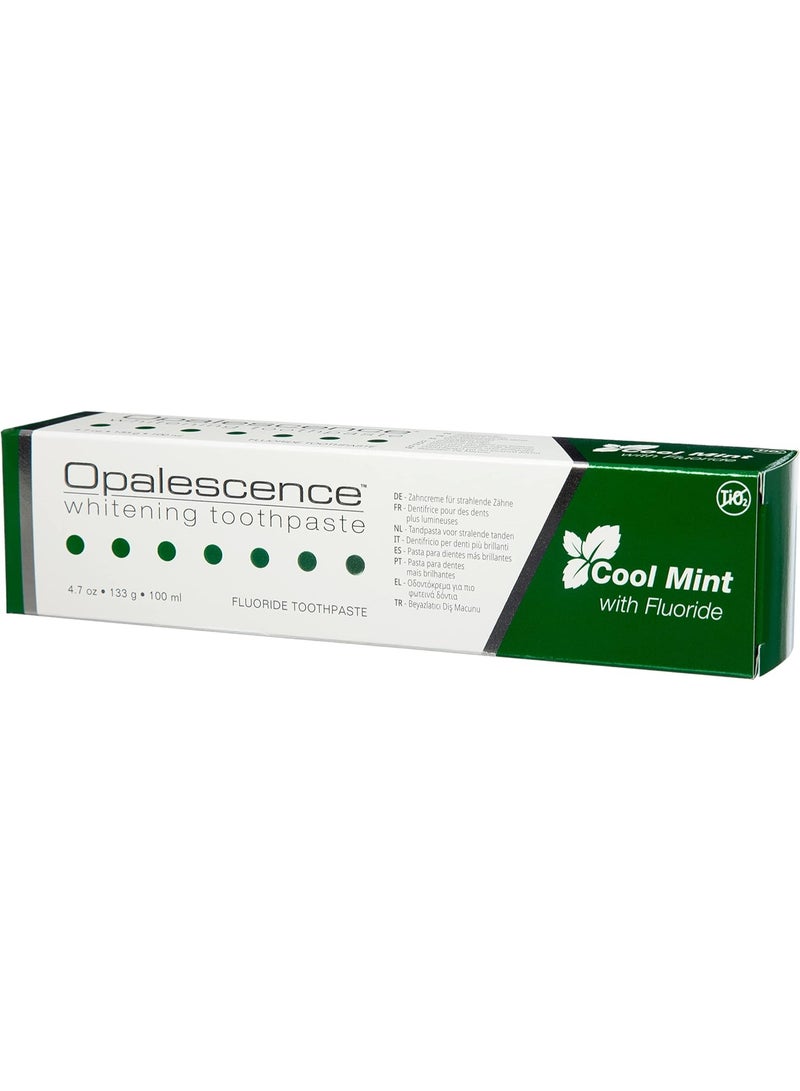 Opalescence Teeth Whitening Toothpaste Pack of 1 Fluoride Oral Care 4.7 Oz 100ml Cool Mint - Image 5