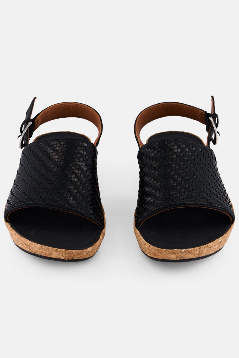 FitFlop Women Bali Back Adjustable Sandals, Black - Image 4