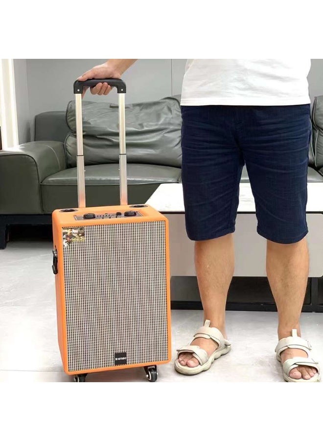 كيميسو سماعة كيميسو QS-1001 محمولة لاسلكية بمقاس 10 بوصة – ووفر TWS قوي، بلوتوث، صوت عالي الجودة، بطارية قابلة لإعادة الشحن، مع جهاز تحكم عن بُعد - Image 3