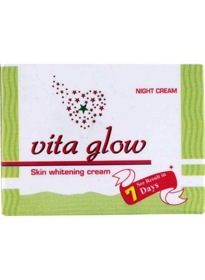 GIMA Vita Glow Skin Whitening And Fairness Night Cream - 30 Grams - Image 1