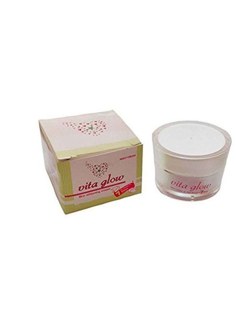 GIMA Vita Glow Skin Whitening And Fairness Night Cream - 30 Grams - Image 2