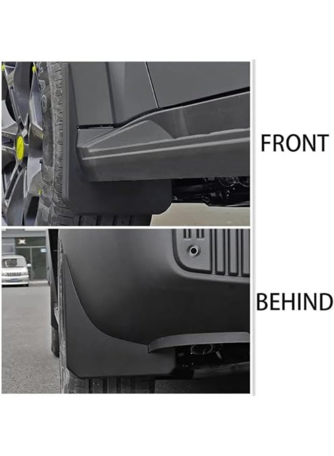 Generic 4pcs Mud Flaps, Mudguards Front and Rear Splash Guards Compatible With Jetour T2 2023 2024 Traveller (Jetour T1/T2 Mud Flaps)  - Image 2