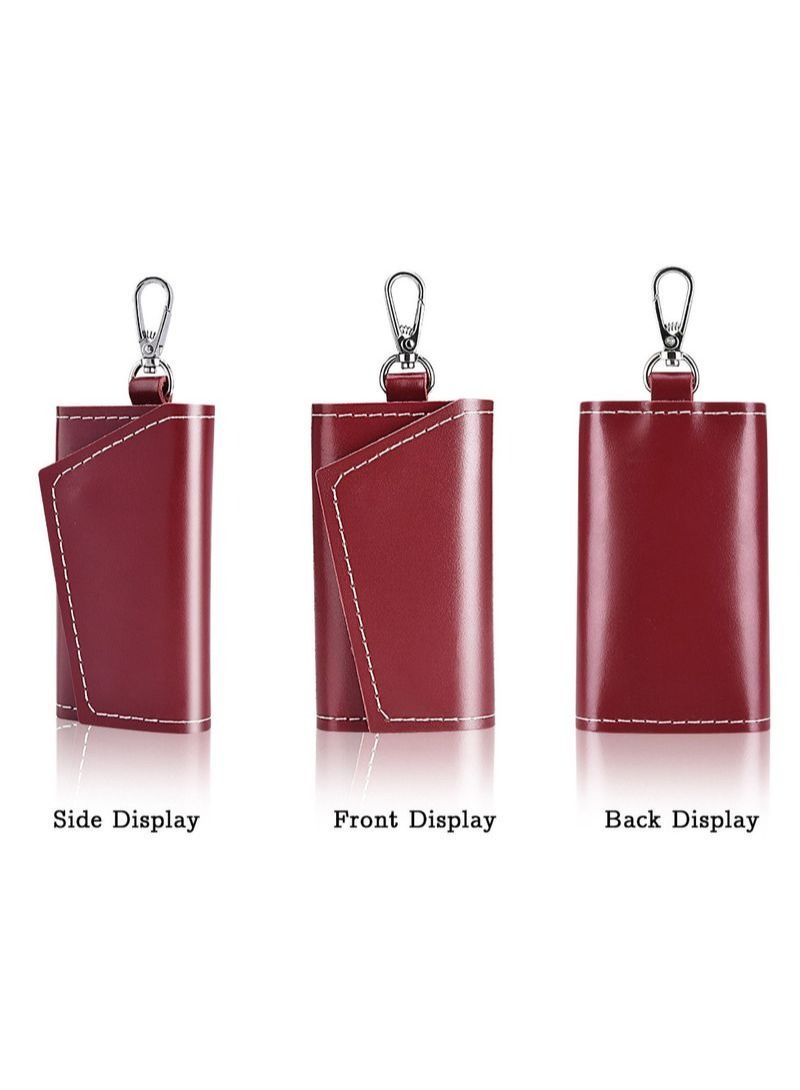 NIBEMINENT 2Pcs Leather Key Case - Image 3