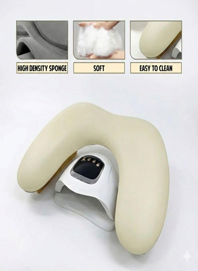 THR3E STROKES Armrest for Nails Tech Nail Hand Rest DIY Non-Slip Base Professional Practical Durable Accessories for Manicure Home Salon (BAMBOO PILLOW 36) - Image 2