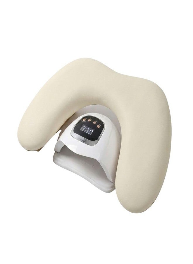 THR3E STROKES Armrest for Nails Tech Nail Hand Rest DIY Non-Slip Base Professional Practical Durable Accessories for Manicure Home Salon (BAMBOO PILLOW 36) - Image 1