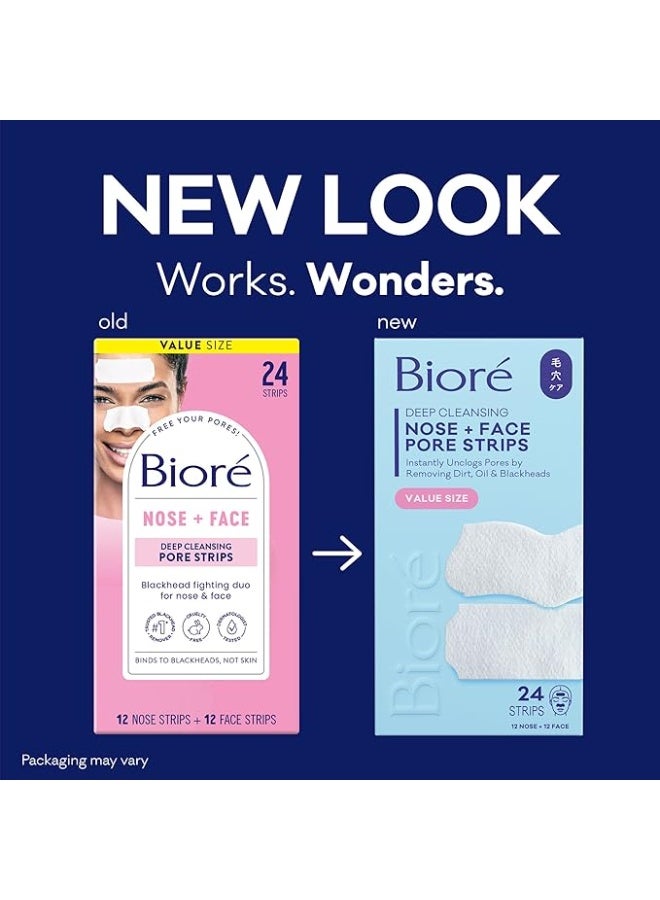 Biore Deep Cleansing Pore Strips, 24 Count - Image 2