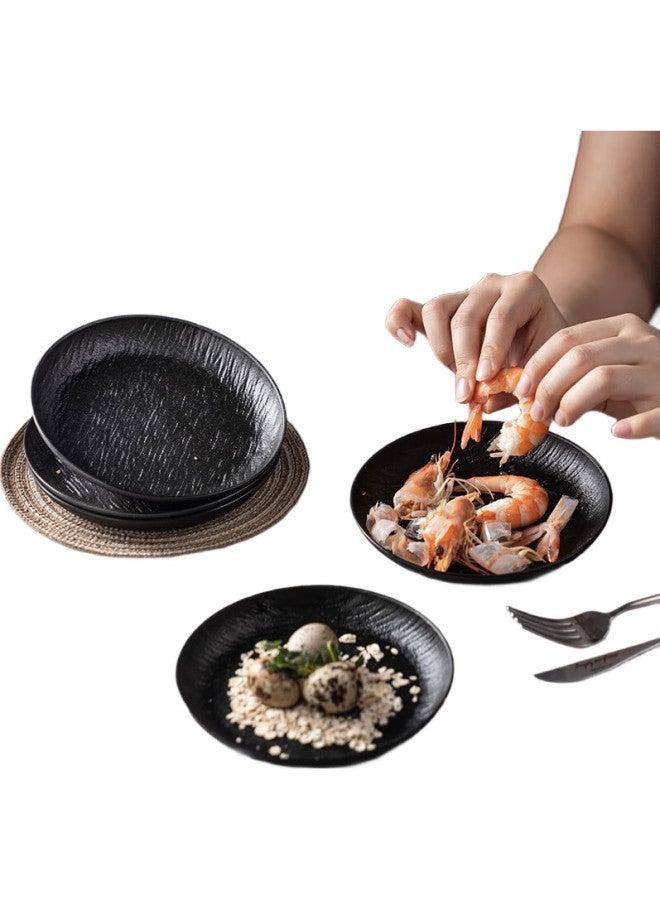 Caizhi Bone Disposal Plate, Household Dish, Snack Plate, Fruit Plate, Dining Table Garbage Dish, Bone And Food Waste Storage, Plastic Plate Cz6993 - Image 3