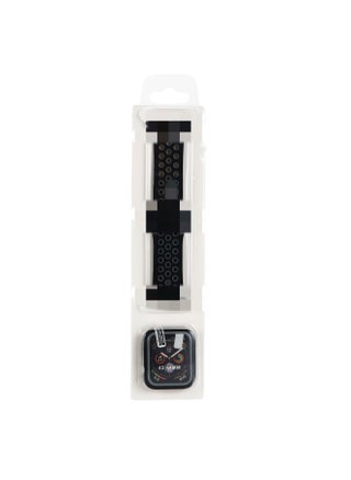 Suitable For Apple Nike Two-color Silicone Watch Band Set For Apple Watch7/SE/6/5/4321 Sport-Color:Black Gray-Exterior Dimension:40MMS/M Short - pzsku/ZB31F3CBC75921092FBFFZ/45/1746204861/1b6b19a4-7e6e-4975-888b-185aa575df63