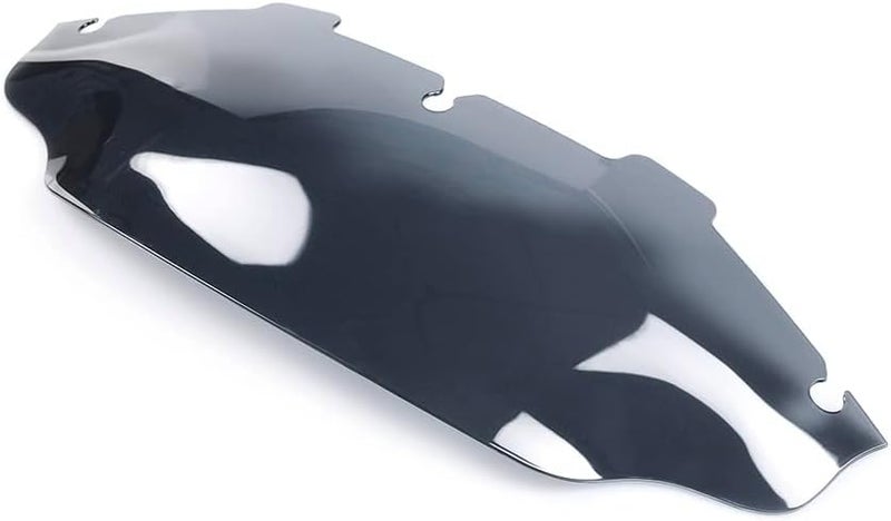 WYNMOTO 6" Smoke Tint Wave Windshield for Harley Davidson Touring Models 1996-2013 - Image 5