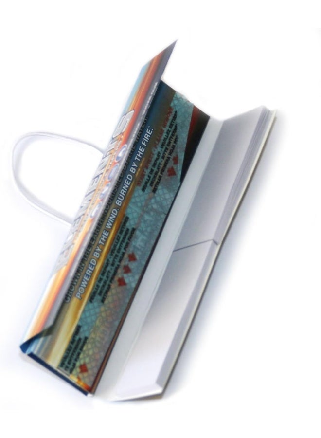ELEMENTS Ultra Thin Rice Connoisseur King Size Slim With Tips Rolling Paper 5 Pack - Image 2