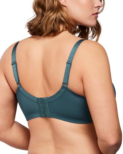 HSIA Minimizer Bras for Women Enchante Full Coverage Underwire Bras Plus Size Lifting Floral Lace Bra for Heavy Breast - Image 3