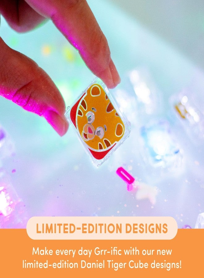 Glo Pals Daniel Tiger & Friends Water-Activated Light-Up Toy Cubes, 6 Pack - Image 3