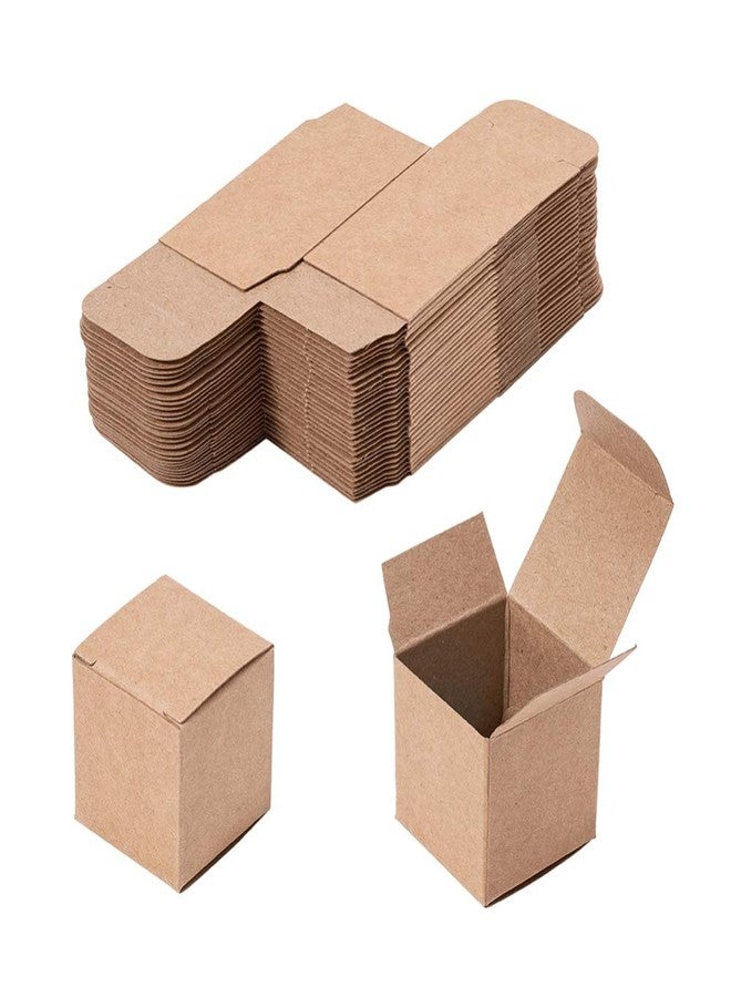Airssory 100 Pcs 1.5x1.5x1.5 Inches Small Goodies Square Kraft Cardboard Paper Gift Wrap Box for Adults Birthday Party, Wedding, Baby Shower - Image 5